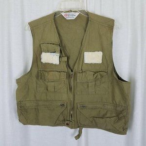 Vintage Seaway Hunting Fishing Photography Vest L
